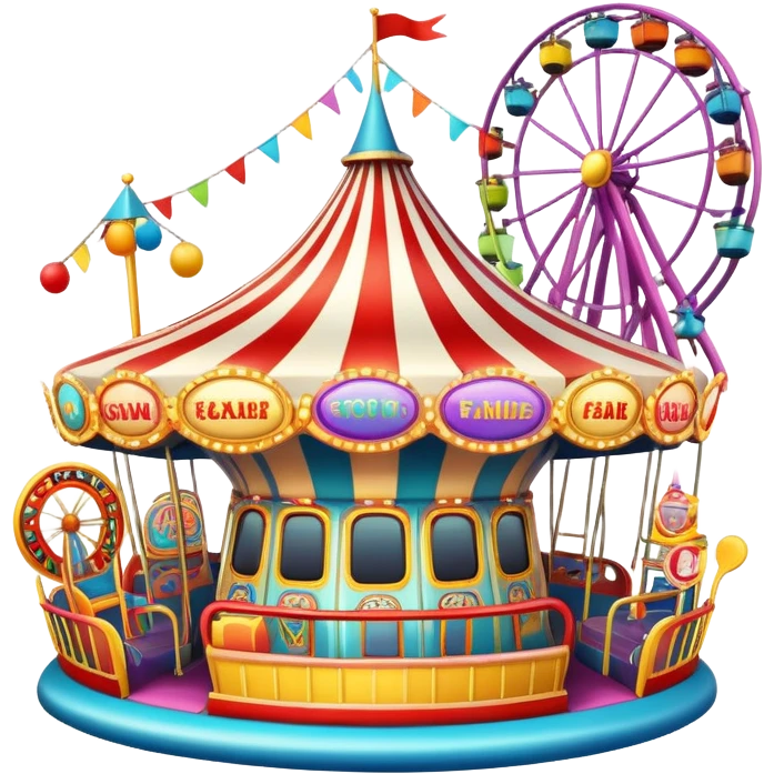Fun fair emoji