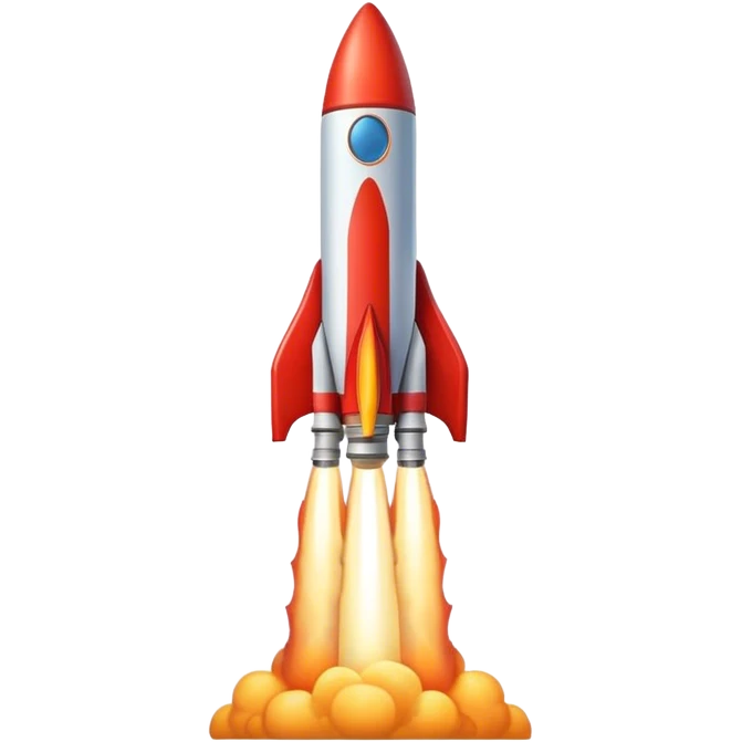 rocket launch emoji