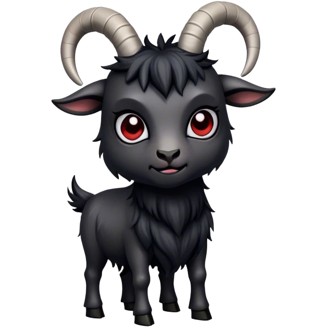 Gothic goat emoji