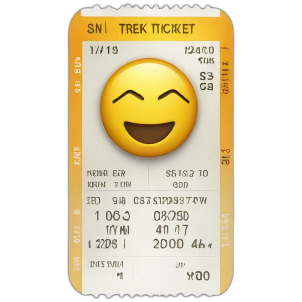Trek ticket s emoji