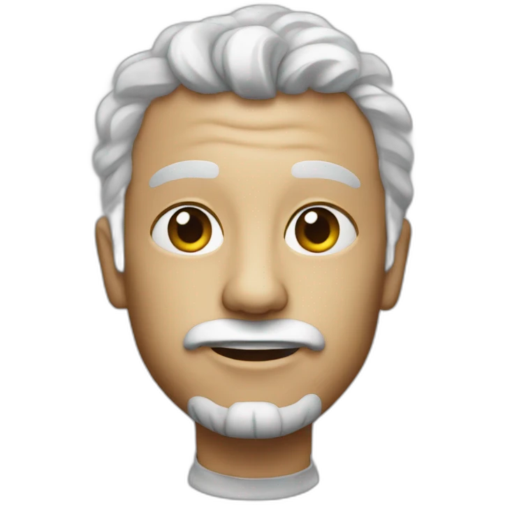 a pop instead of brain emoji