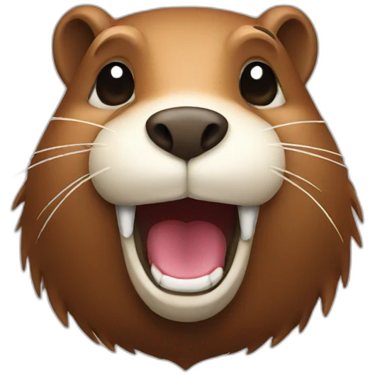 Beaver emoji