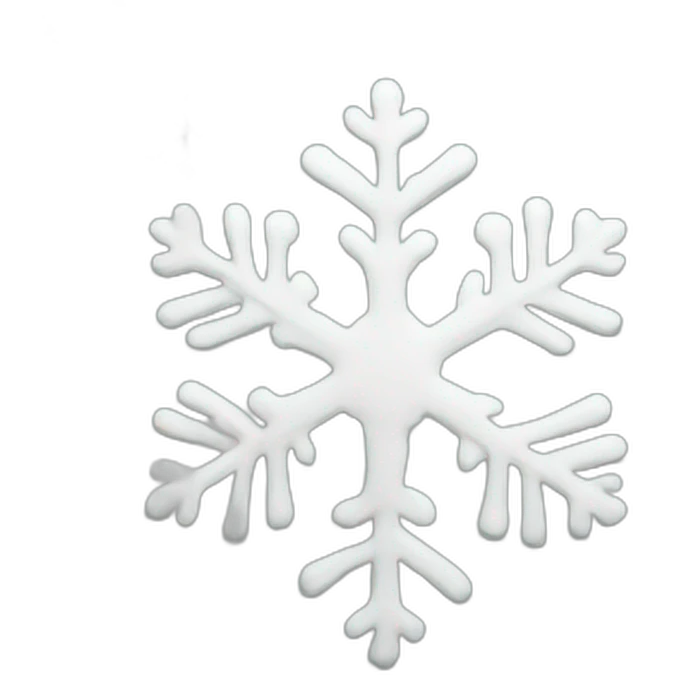 Snowflakes emoji