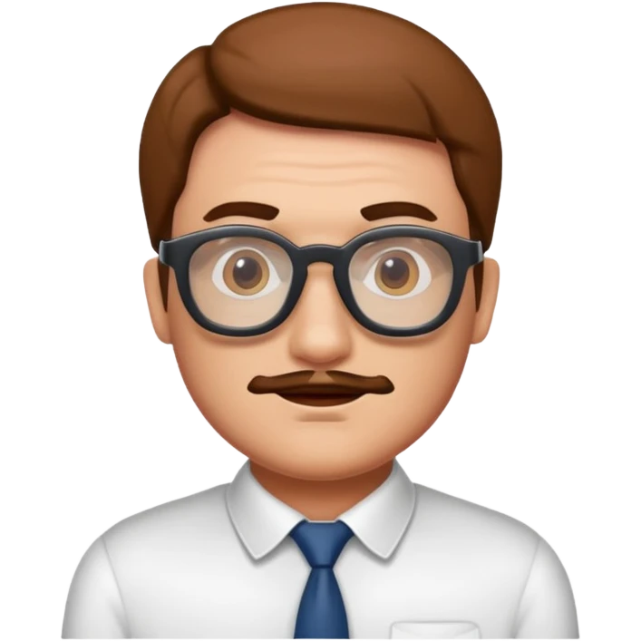 man with SPAM GLASSES  emoji