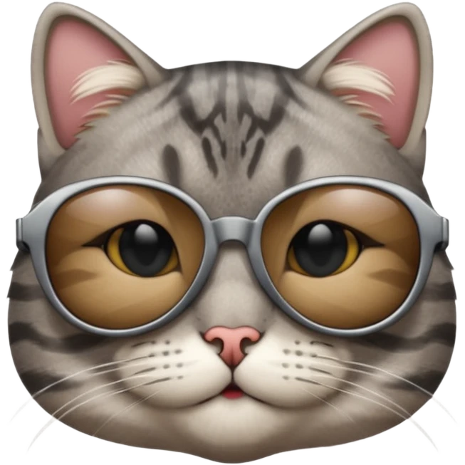 Cat wearing sunglasses emoji