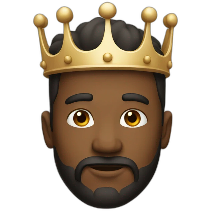 white king emoji