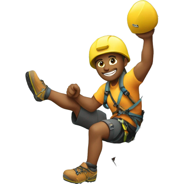 Climber emoji