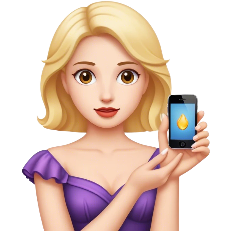 A Woman with a Show in The Hand  emoji