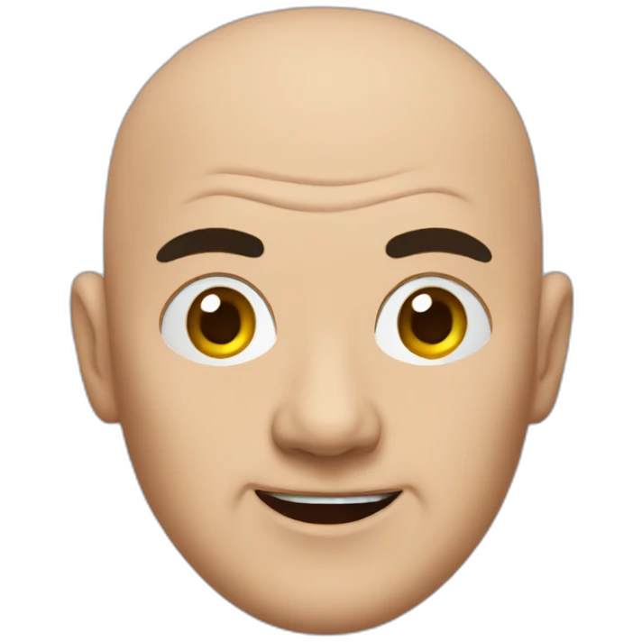 dr. evil bald head emoji