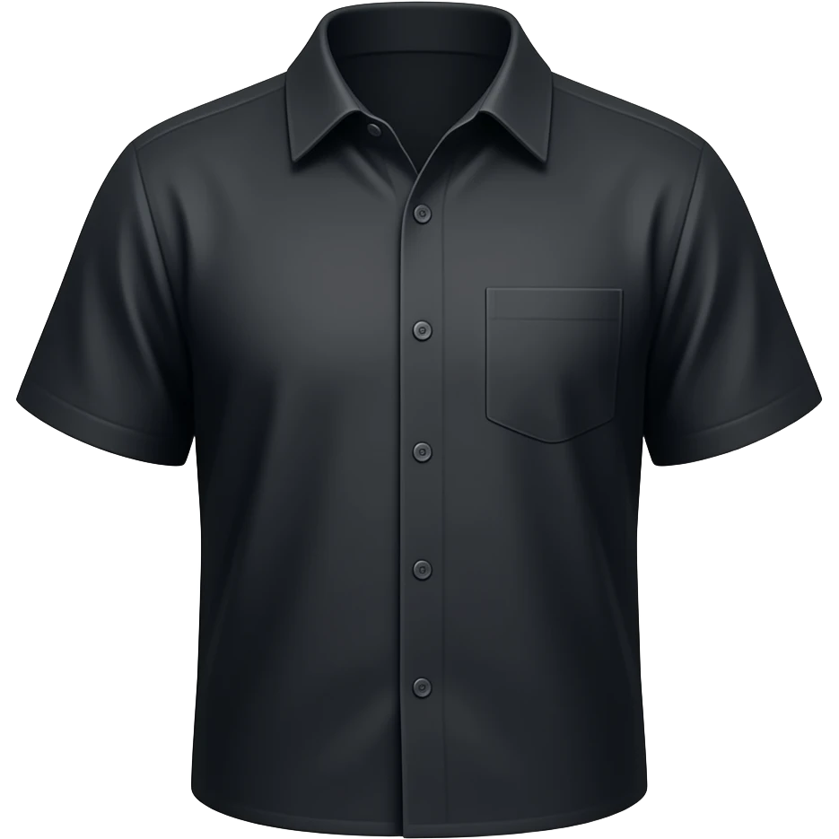 Black shirt emoji emoji