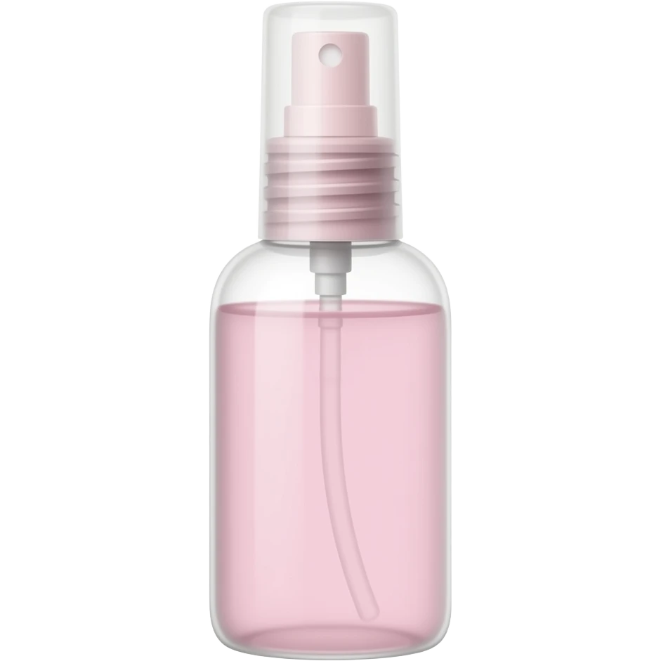 hair spray tonic light pink bottle emoji