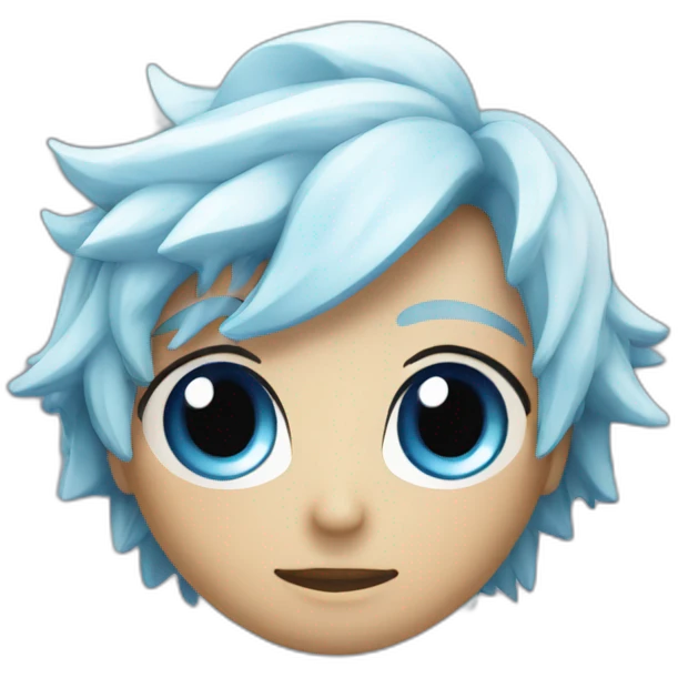 Œuf magie bleu crystalisé emoji