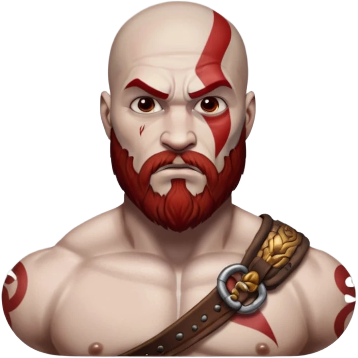 God of War Kratos (skin white) emoji