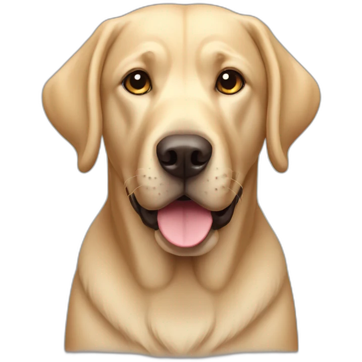 labrador emoji