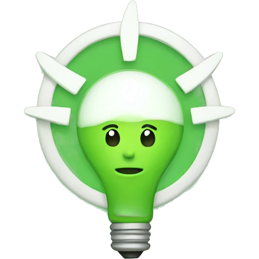 Green energy emoji
