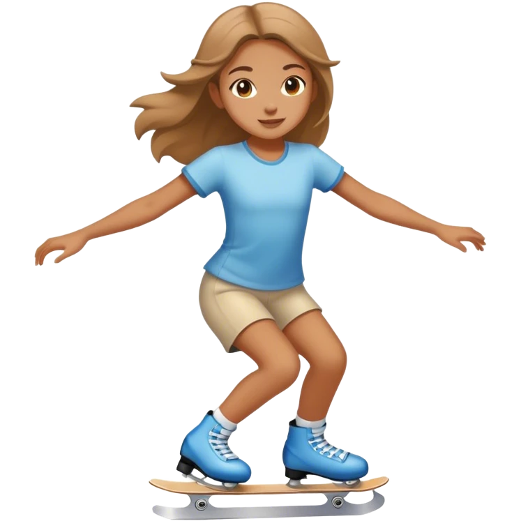 girl skating emoji