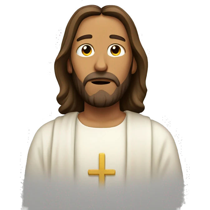jesus christ pray emoji