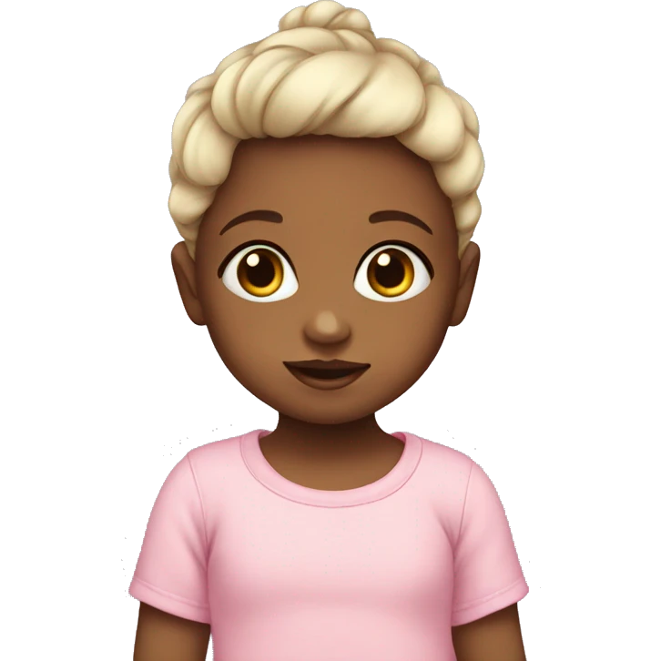 Baby girl  emoji