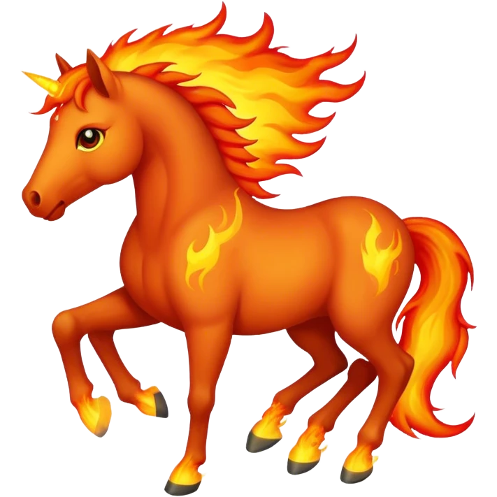 🐴🔥 emoji