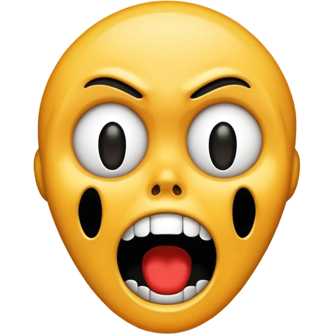 Scream emoji