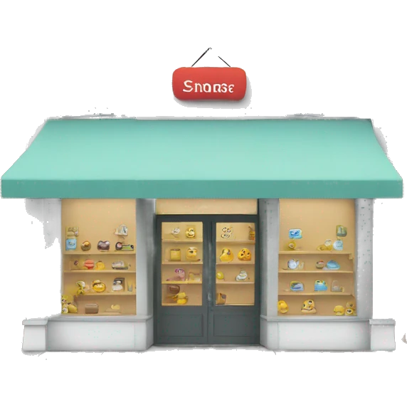 pop up store emoji