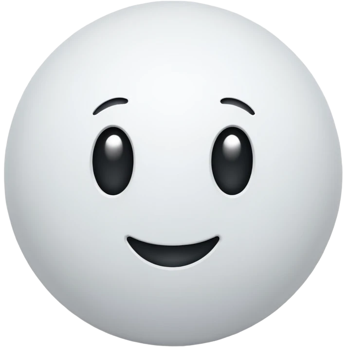 white ball emoji