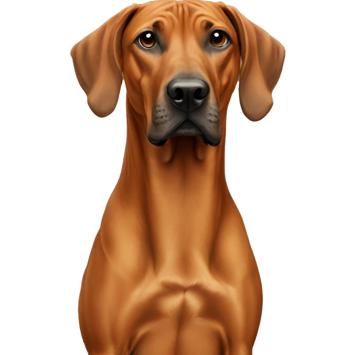 rhodesian ridgeback  emoji