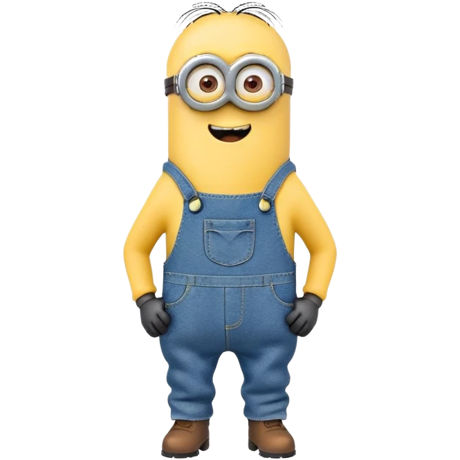 A minion farting emoji