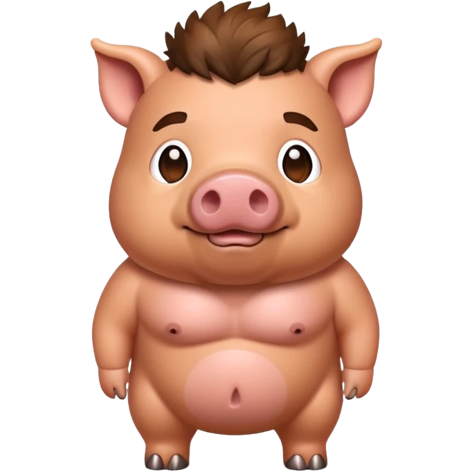 Hawaiian pig emoji