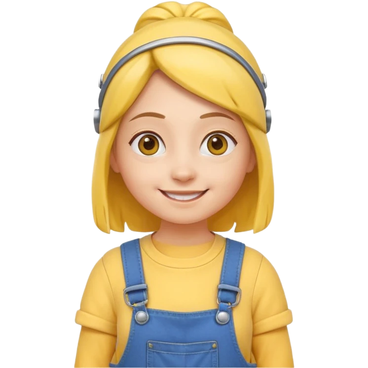 Girl minion emoji