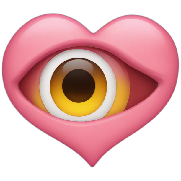 heart eye emoji emoji