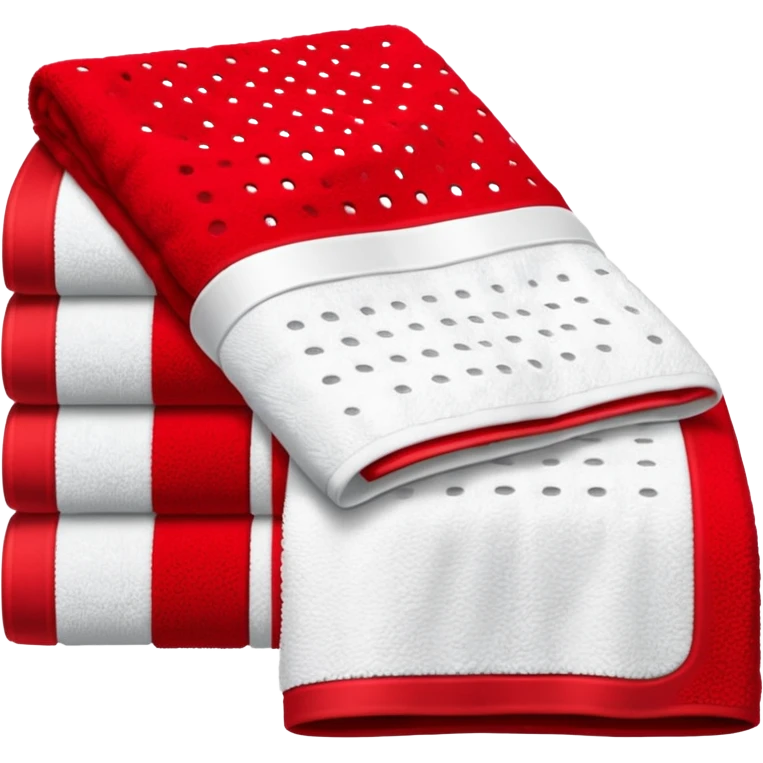 لنگ حمام قرمز سوراخ برای پرسپولیس emoji