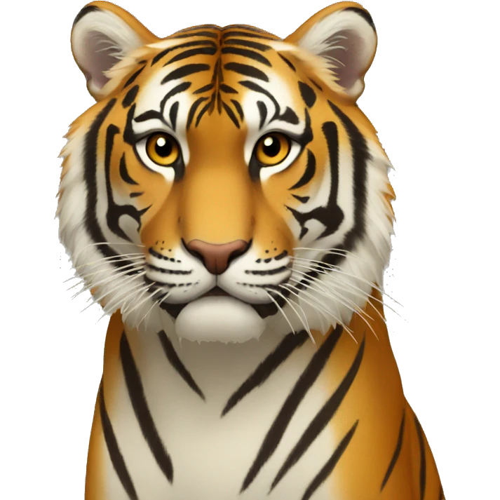 Tigre enfadado  emoji