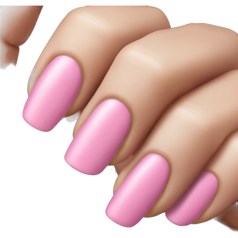 pink nails emoji