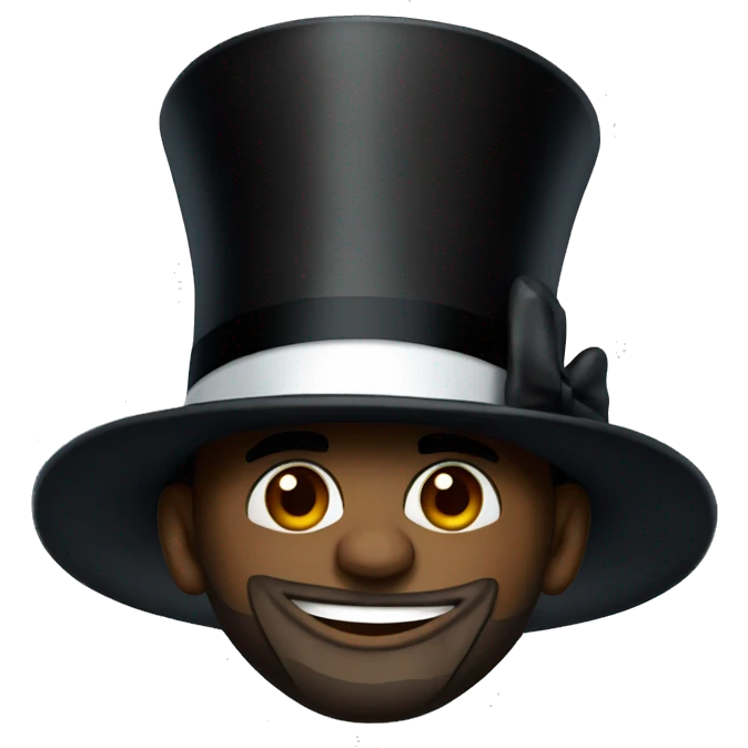 lebron james with a top hat emoji