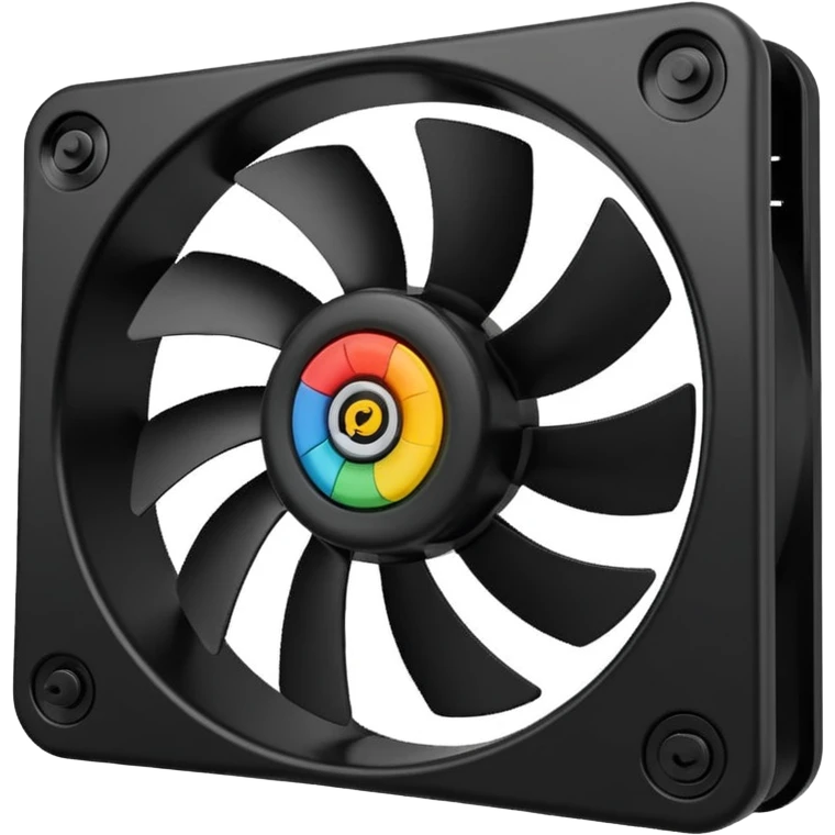 Gaming pc cabinet tab fan emoji