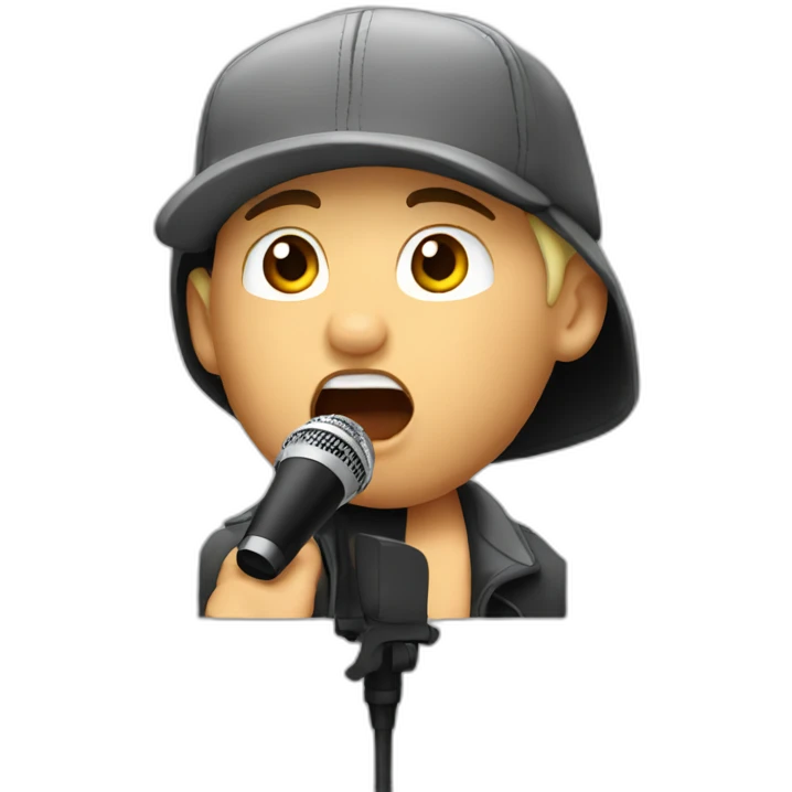 Eminem-singing emoji