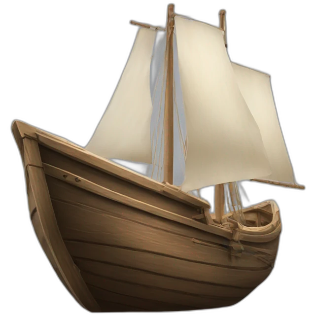 Bateau coule emoji