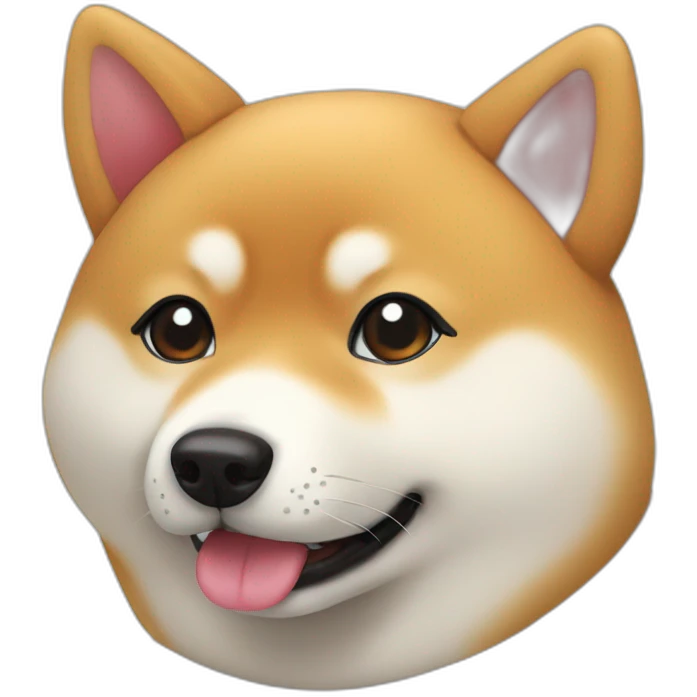 Shiba inu kawaii emoji