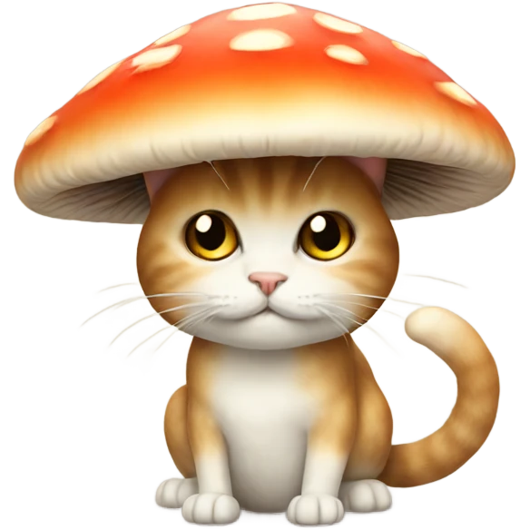 mushroom cat emoji