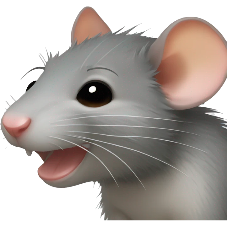 rat crying emoji