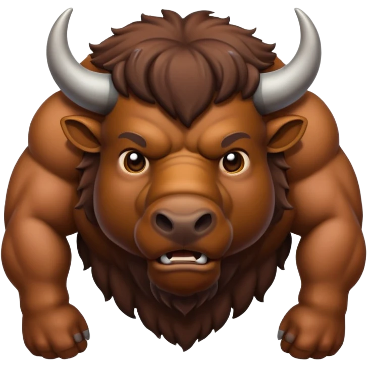 Bison thunder  emoji