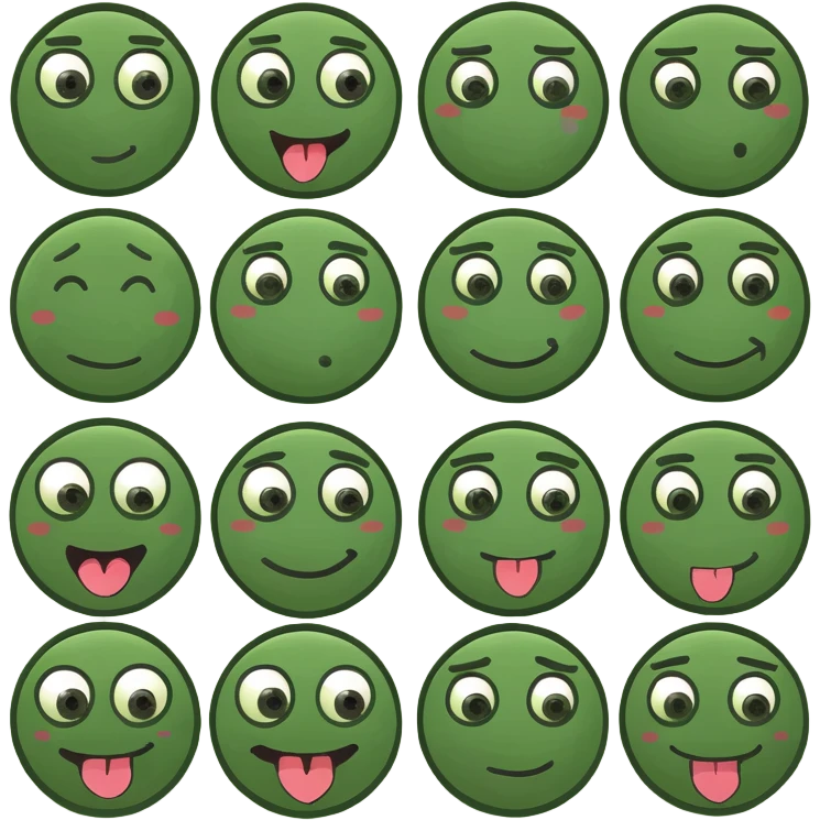 Emojis morados emoji