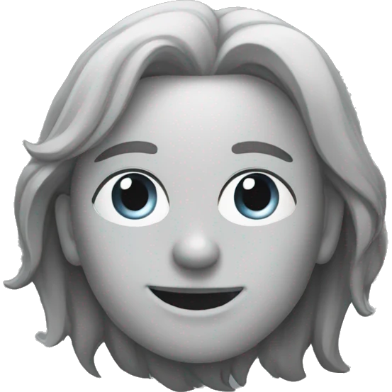 Chat gris emoji