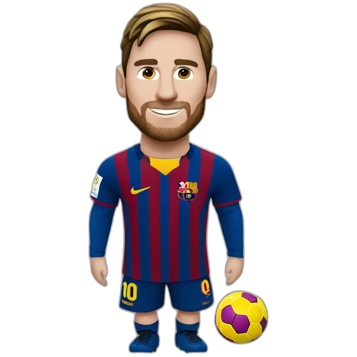 Messi ballon d’or emoji