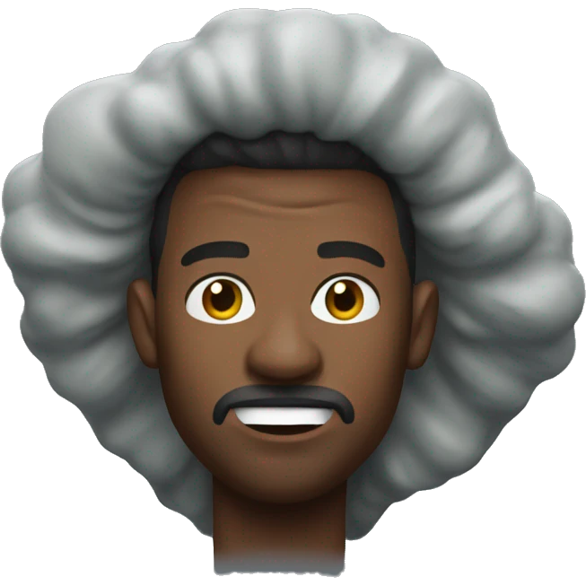 Florida man in hurricane  emoji