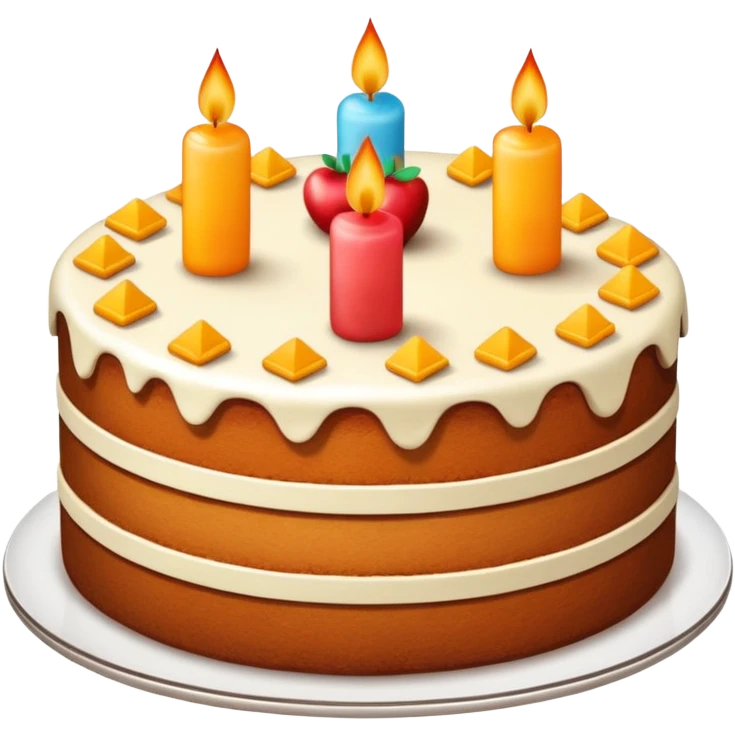 cake with separeated layer pieces emoji