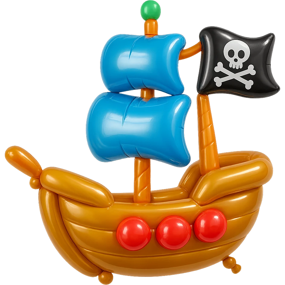 pirate ship emoji