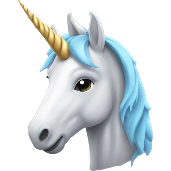 Unicorn wearing a hoodie emoji