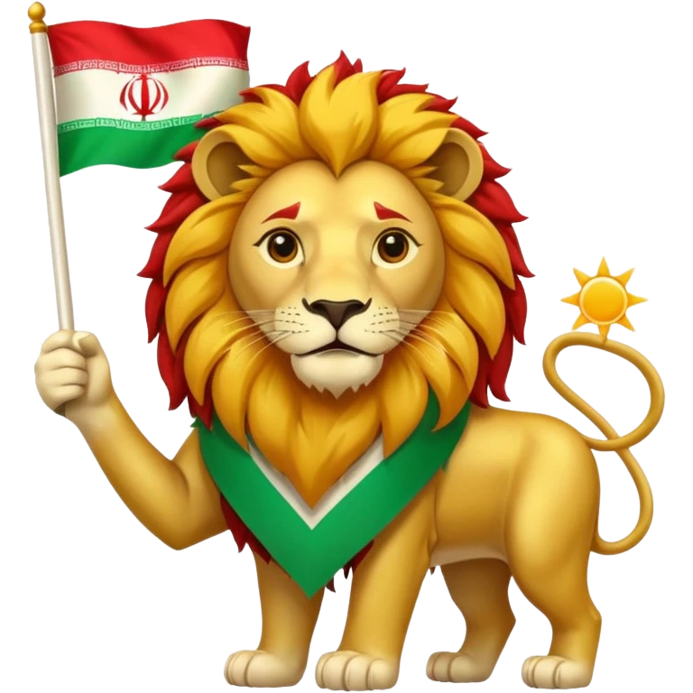 🦁☀️🇮🇷 emoji